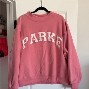 PARKE V-Day collection Mockneck Sweatshirt